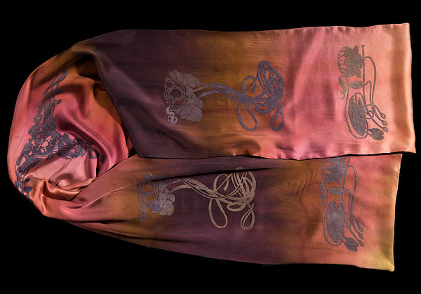 Art Nouveau Water Lilies 