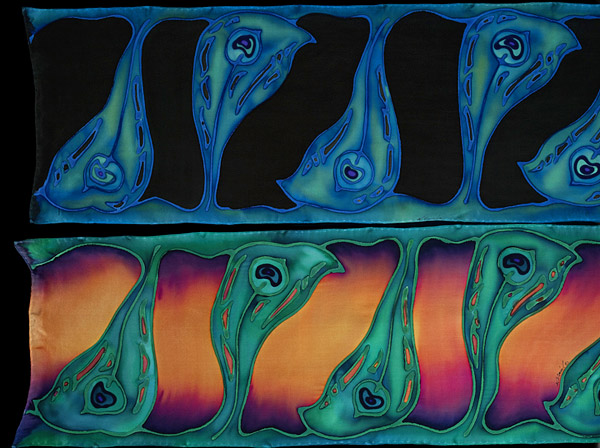 Tiffany Peacock Feathers